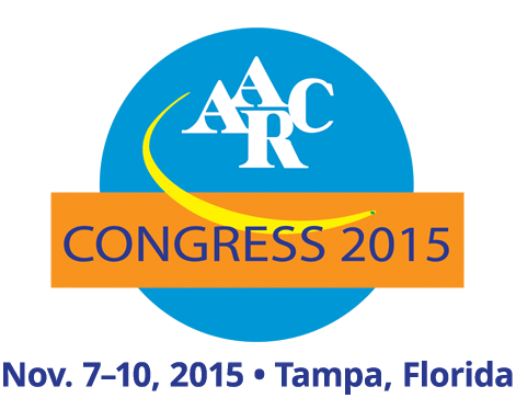 AARC Congress 2015, Nov. 7–10, 2015, Tampa, FL