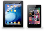Apple iPad and Amazon Kindle